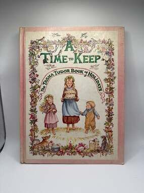 A Time to Keep Tasha Tudor Book of Holidays 1977 1st Ed Signed